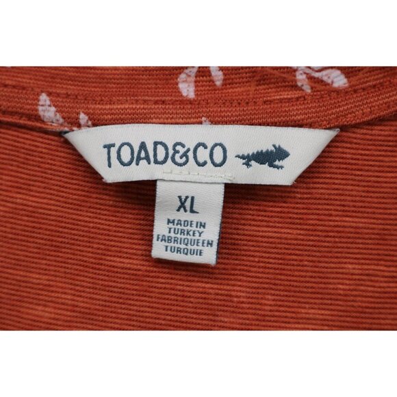 Toad & Co. Cap Sleeve Organic Cotton Blend Dress-Size XL-Pockets - Picture 3 of 9